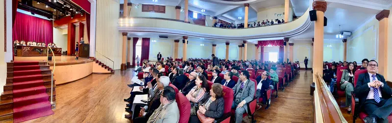 Concurrencia extraordinaria en el gran acto organizado por el Instituto Peruano Argentino de Derecho Penal - Capítulo Perú, en la Benemérita Sociedad Fundadores de la Independencia.