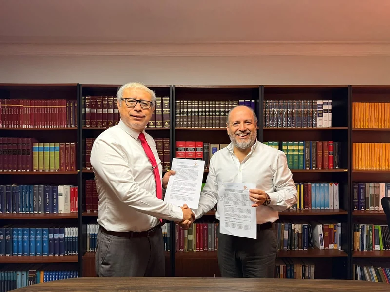 Firma de convenio interinstitucional entre el Colegio de Abogados de Ica y el IPADEP — fotografía 1