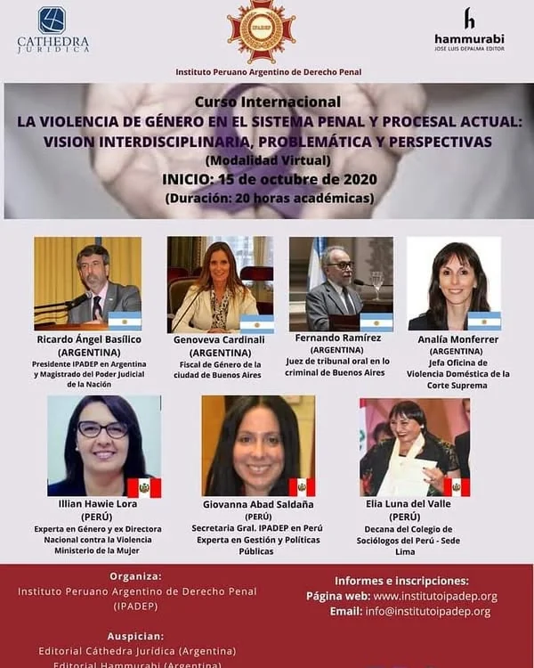Programa general del Segundo Curso Internacional sobre violencia de género.