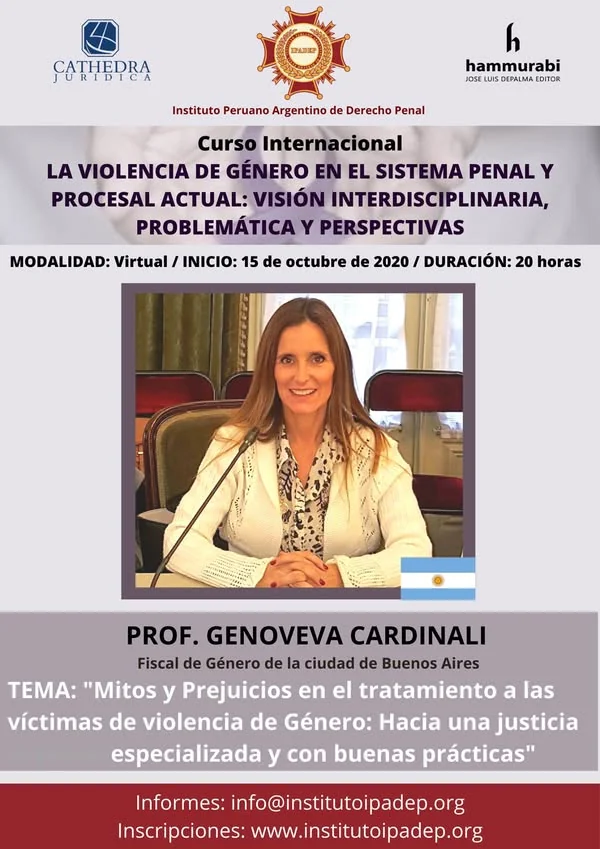 Afiche de la exposición de Genoveva Cardinali sobre medios y protocolos de tratamiento.