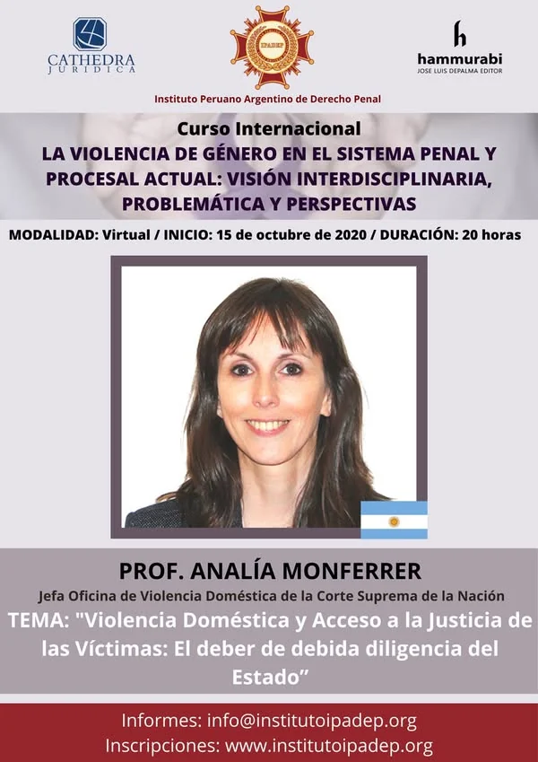 Afiche de la exposición de Analía Monferrer sobre violencia doméstica.