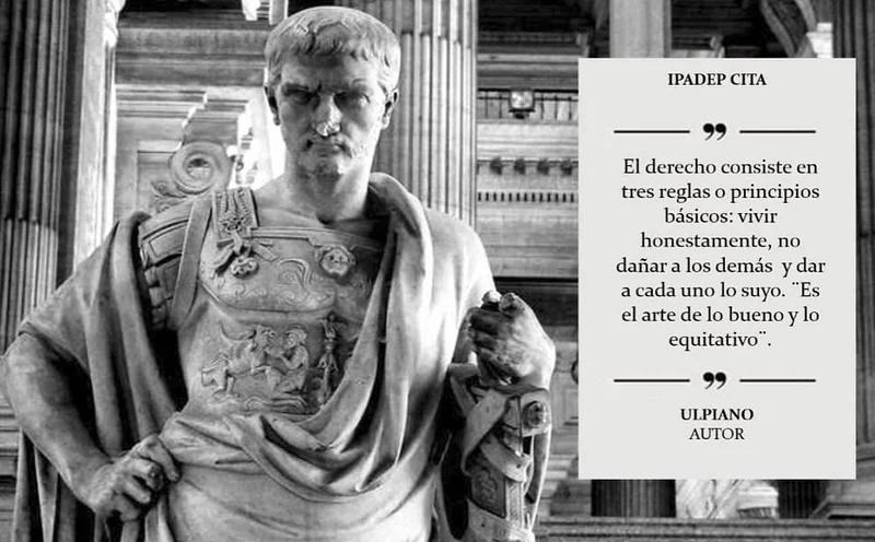 Documento original: Cita atribuida a Ulpiano