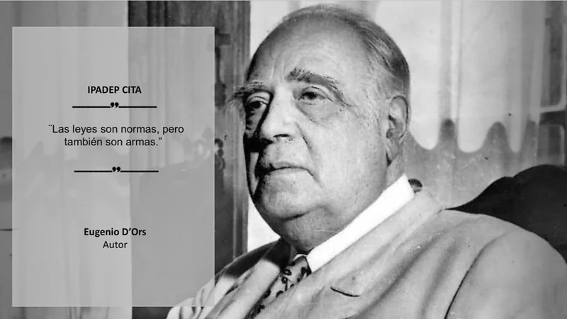 Documento original: Cita atribuida a Eugenio d’Ors