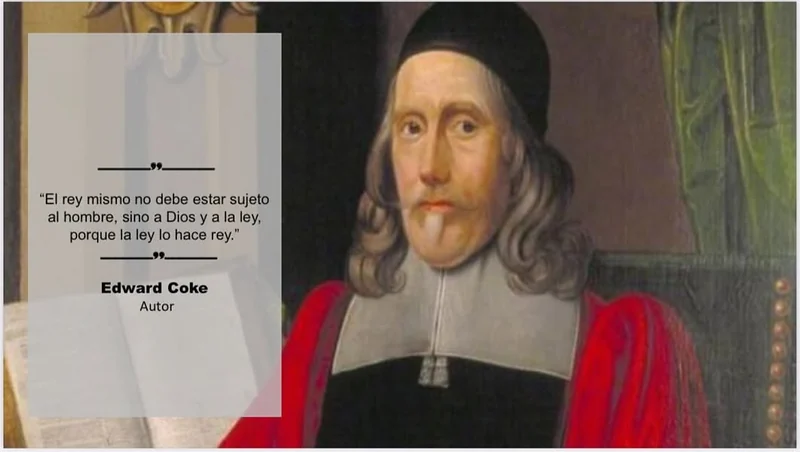 Documento original: Cita atribuida a Edward Coke