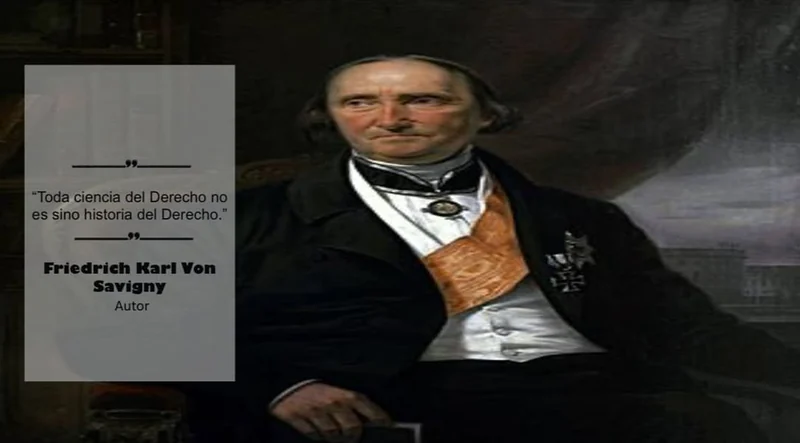 Documento original: Cita atribuida a Friedrich Karl von Savigny